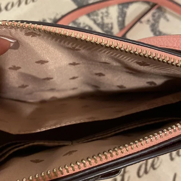 NEW Kate Spade Talia Leather Zip Top Crossbody - Picture 8 of 12